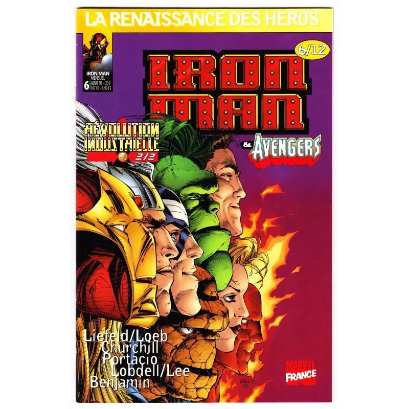 IRON MAN V1 N°6 "LA RENAISSANCE DES HEROS" en TRES BON ETAT