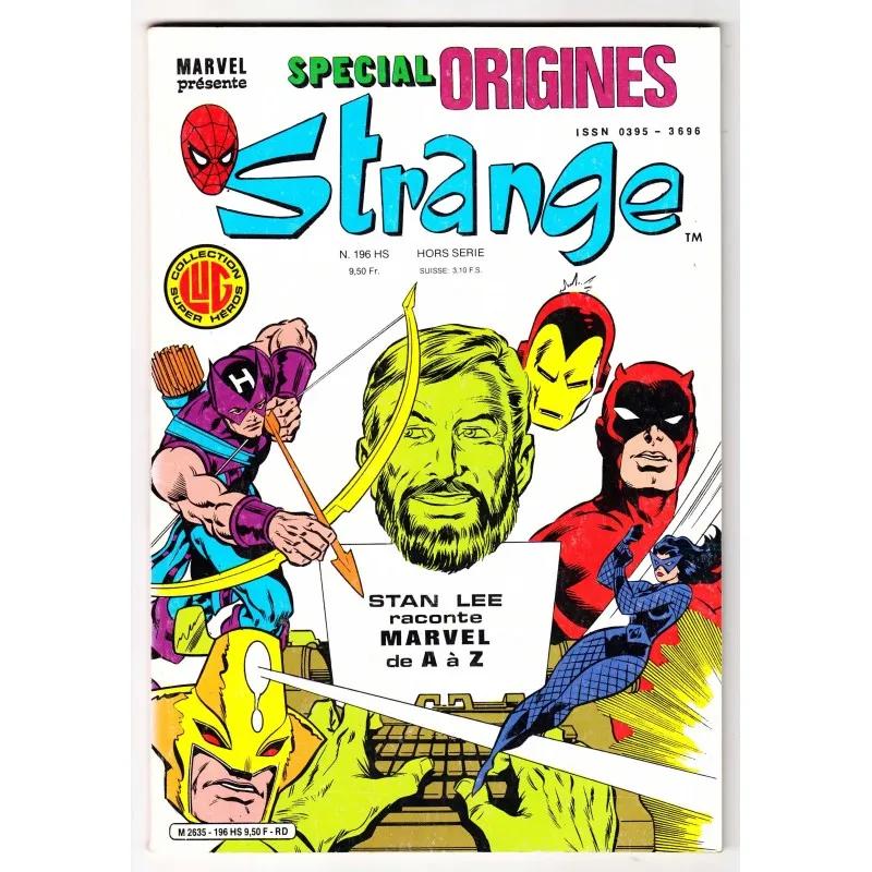 Strange Spécial Origines  N° 196 Bis - Comics Marvel