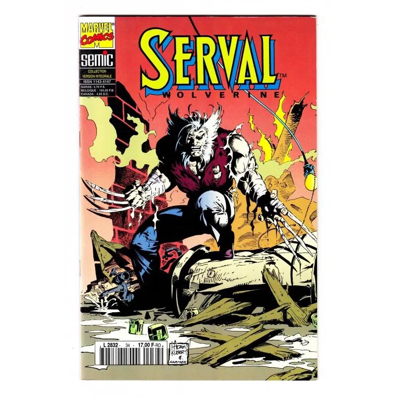 Serval / Wolverine (Semic / Panini) N° 34 - Comics Marvel