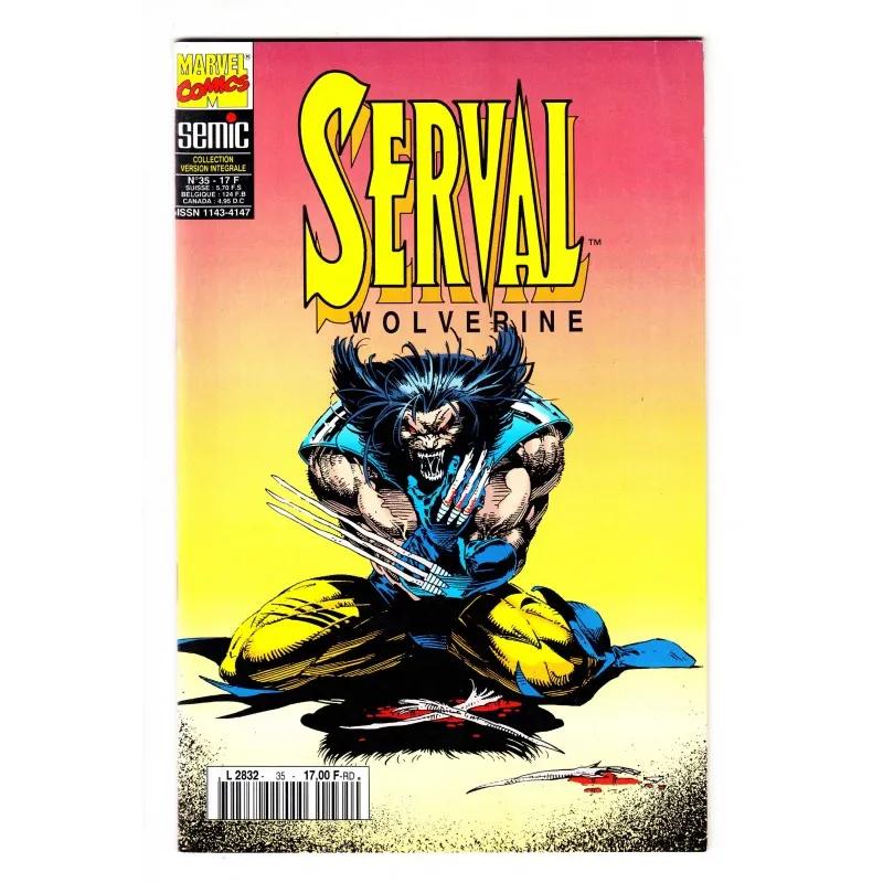 Serval / Wolverine (Semic / Panini) N° 35 - Comics Marvel