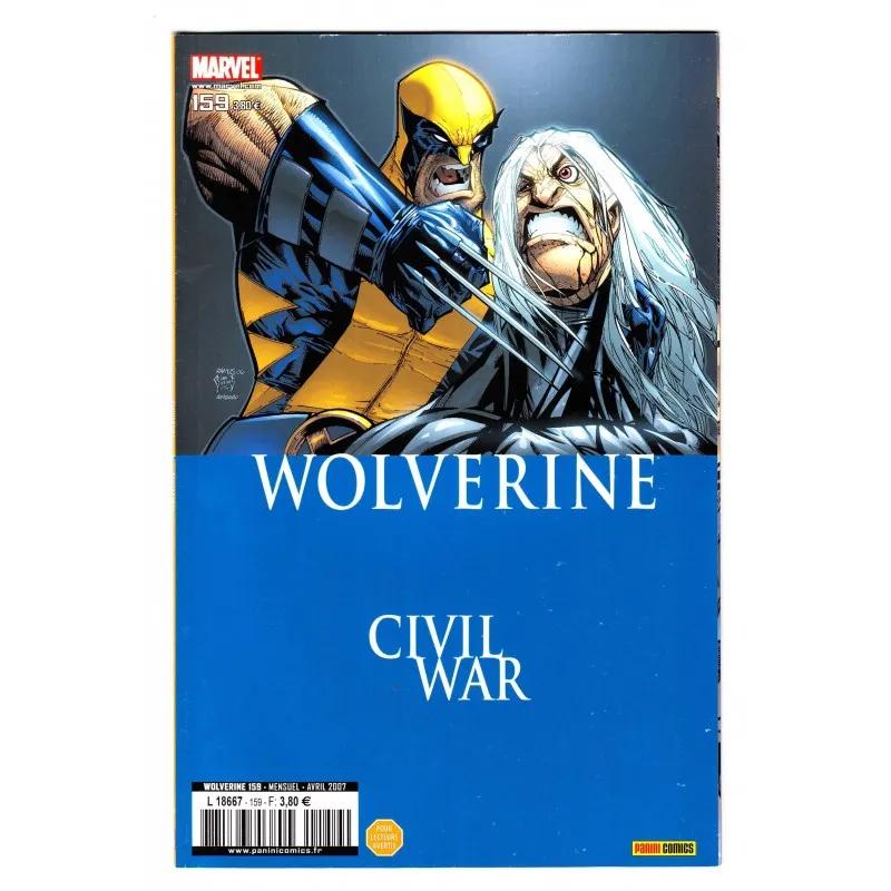 Wolverine (Marvel France - 1° Série)  N° 159 - Comics Marvel