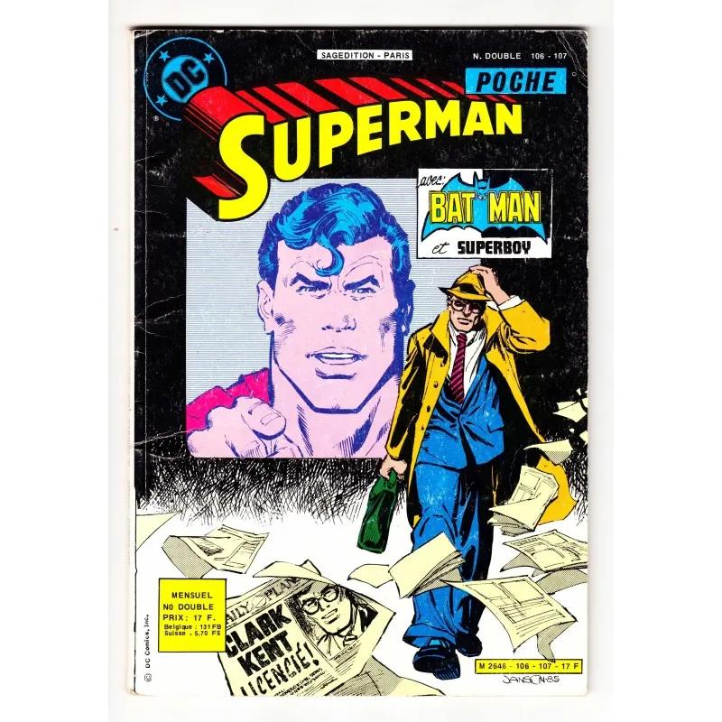 Superman Poche N° 106 107 - Comics DC