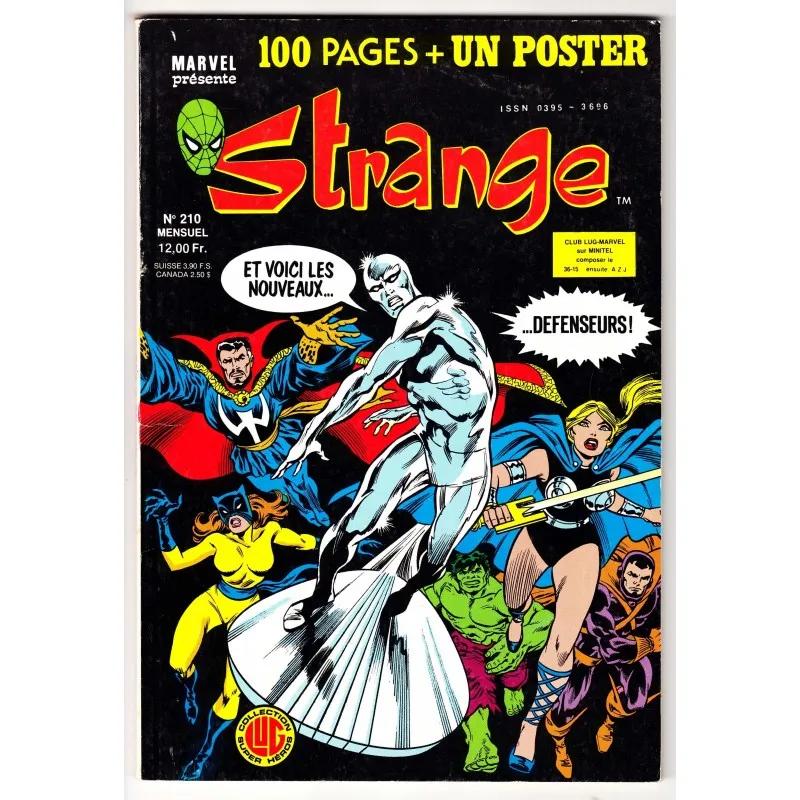 Strange N° 210 + Poster Attaché - Comics Marvel