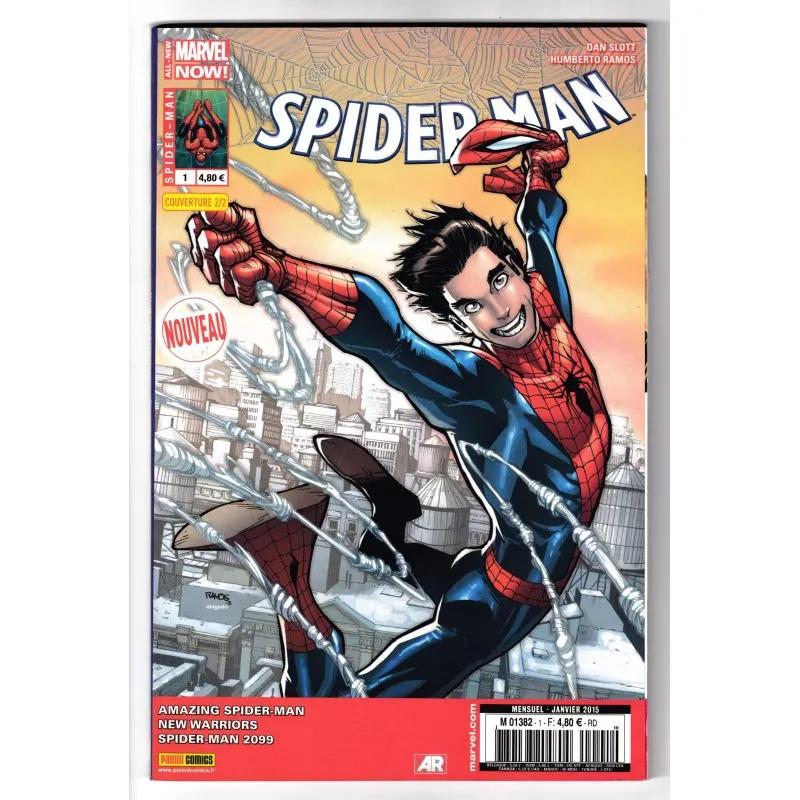 Spider-Man (Marvel France - 5° Série) N° 1 Couverture 2/2